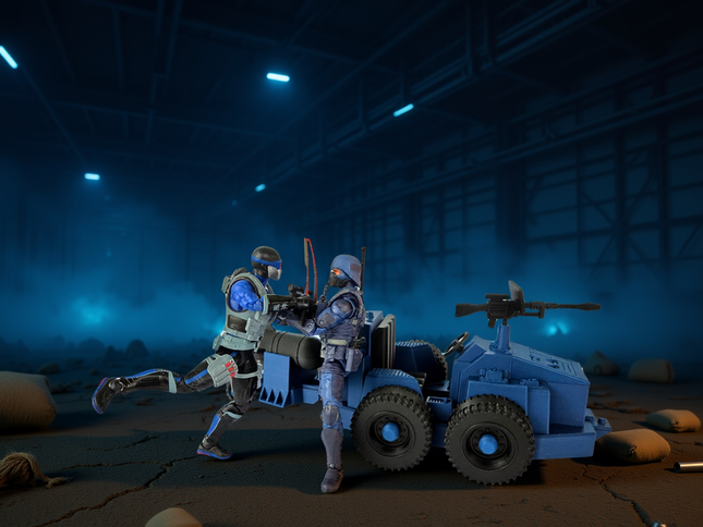 Weapons Transport (Dark Blue)